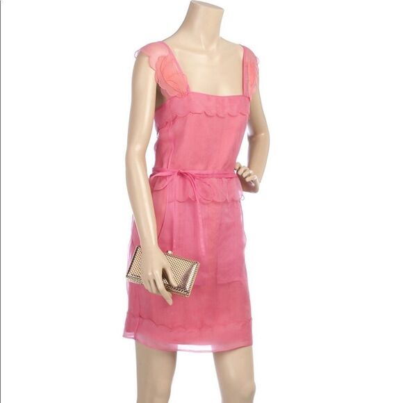 Stellla McCartney Pink Silk Dress 42 - Picture 1 of 7